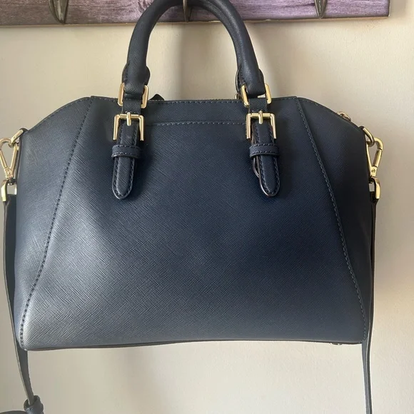 EUC Michael Kors Ciara Saffiano Leather Satchel - Picture 2 of 6